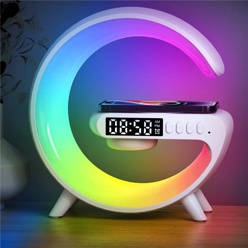 Bluetooth Speaker With Wireless Charger