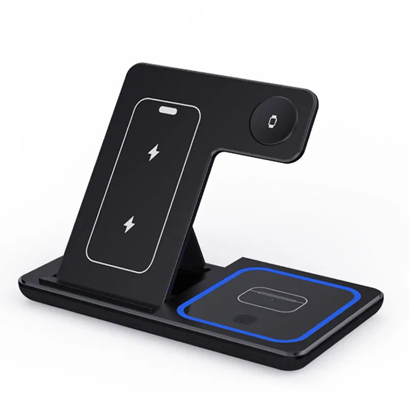 3 In 1 Foldable Wireless Charging Hub