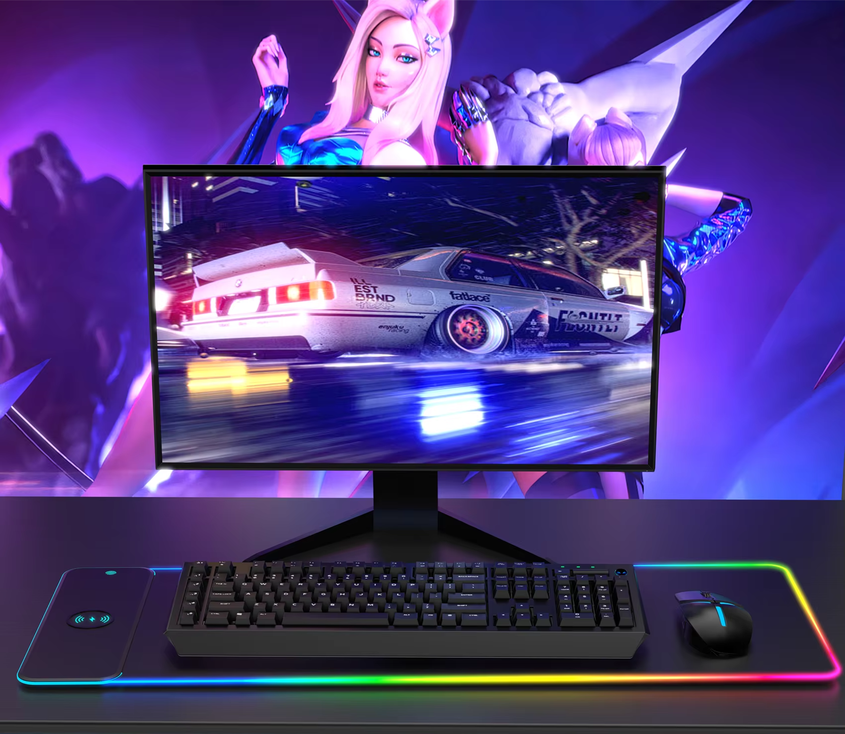 Wireless Charging Desk Mat